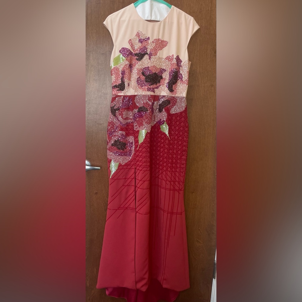 Bibhu Mohopatra beaded gown size 14